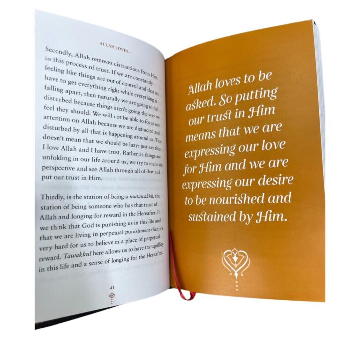 Allah Loves. By: Dr. Omar Suleiman. Prepared By: Yaqeen Institute For Islamic Research. Published By: Kube Publishing. - Image 2