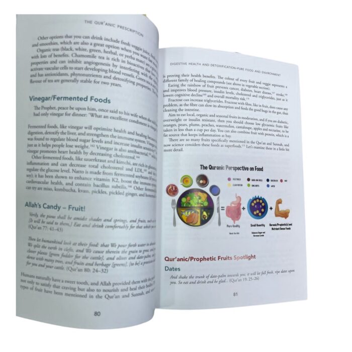 The Quranic Prescription: Unlocking The Secrets to Optimal Health. By: Madiha M. Saeed. MD. Foreword By: Ustadha Lobna Mulla. Published By: Kube Publishing. - Image 2