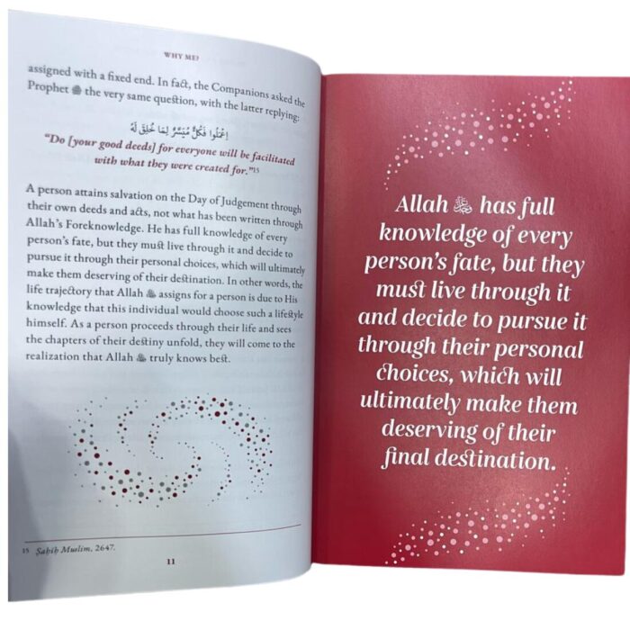 Why Me? "Understanding Ones Worldly Fate". By: Dr. Omar Sulieman. Prepared By: Yaqeen Institute for Islamic Research. Published By: Kube Publishing, Leicester, UK. - Image 2
