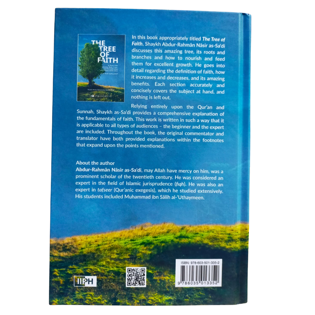 The Tree of Faith - Shaykh As-Sa'di - Book Spine | Wisdom Islamic Store